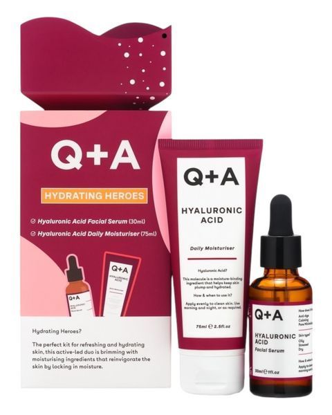 Подарунковий набір для зволоження шкіри Q+A Hydrating Heroes Gift Set 2471338046 фото