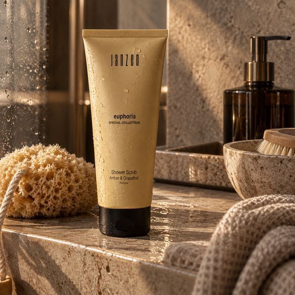 Гель-скраб для душа JANZEN Euphoria Shower Scrub 200 мл 3204140386 фото