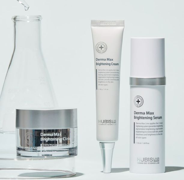 Активный осветляющий крем для лица HUBISLAB Derma Max Brightening​​​​​​​ Cream 40g 2492659507 фото