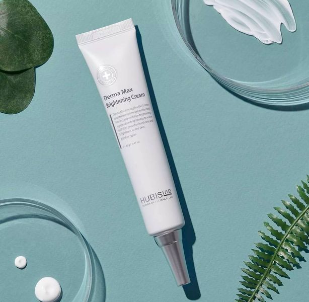 Активный осветляющий крем для лица HUBISLAB Derma Max Brightening​​​​​​​ Cream 40g 2492659507 фото