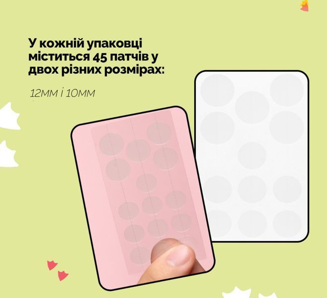 Патчі проти висипань Meisani Your Bes-tea BHA Spot Patches 45 шт з чайним деревом та саліциловою кислотою 2419679671 фото