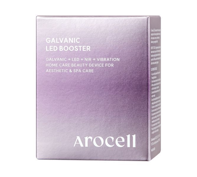 Гальванический массажер с функцией светотерапии Arocell Galvanic LED Booster для домашнего ухода за кожей 2866098063 фото