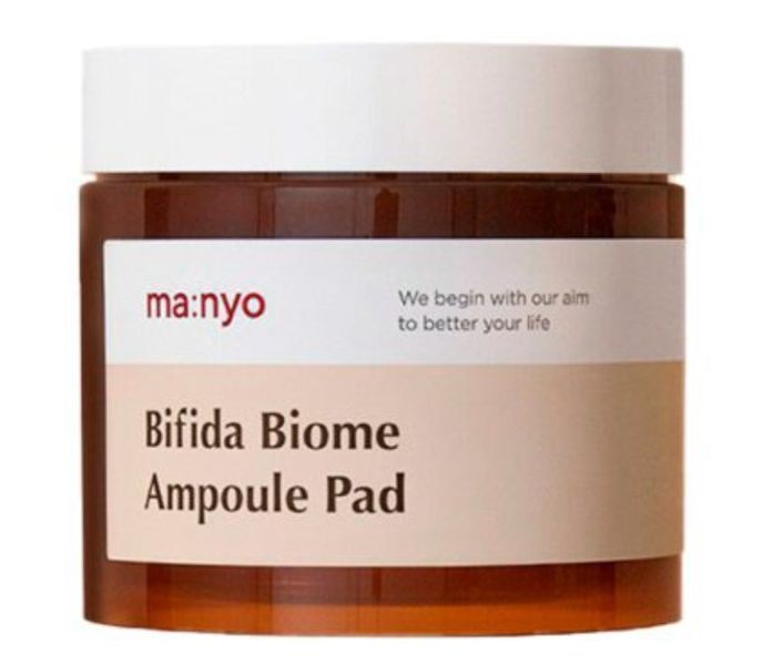 Manyo Bifida Biome Ampoule Pad 70 шт - Тонер-педы для защиты и восстановления биомы кожи 1697531121 фото