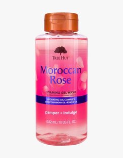 Tree Hut Maroccan Rose Foaming Gel Wash - Бессульфатный гель для душа с ароматом марокканской розы, 532 мл 000234 фото