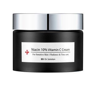 Осветляющий крем CU DR. Solution Niacin 10% Vitamin C Cream 50 мл 2688218909 фото