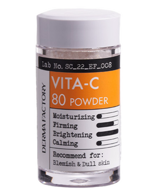 Інкапсульований косметичний порошок 80% вітаміну С - Derma Factory Vitamin C Powder 80%, 4.5 g 000755 фото