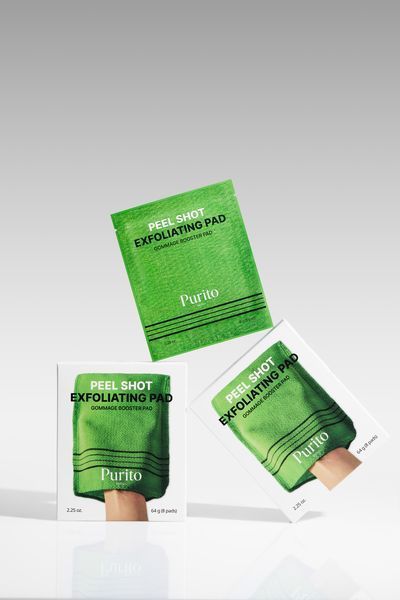 Пилинг пед с древесным углем и энзимами Purito Seoul Peel Shot Exfoliating Pad 8 г 2949677835 фото