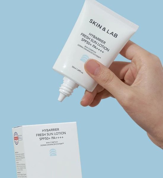 Mini Увлажняющий солнцезащитный лосьон SKIN&LAB Hybarrier Fresh Sun Lotion 10 ml 3012785033 фото