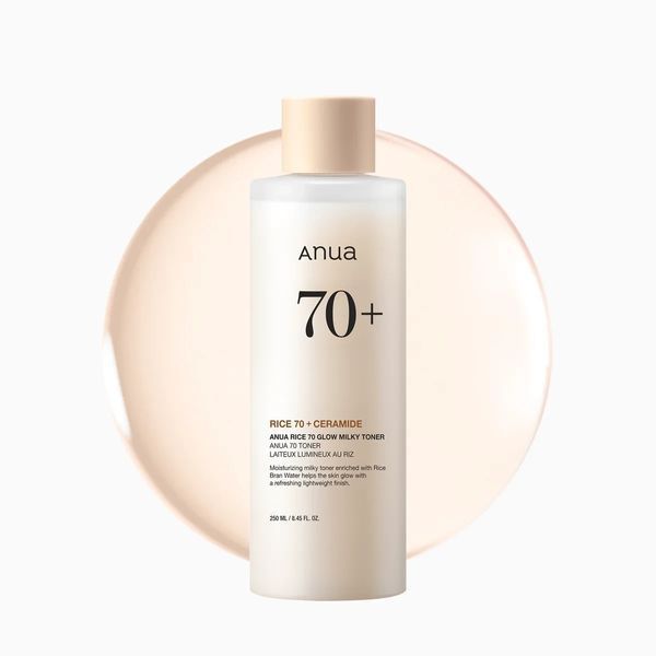 Поживний молочний тонер ANUA Rice 70 Glow Milky Toner 40 мл з рисовим екстрактом та керамідами 2590017291 фото