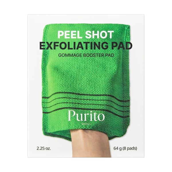 Пилинг пед с древесным углем и энзимами Purito Seoul Peel Shot Exfoliating Pad 8 г 2949677835 фото