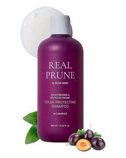 Шампунь для окрашенных волос RATED GREEN Real Prune Color Protecting Shampoo 400 мл с экстрактом сливы 2437816011 фото
