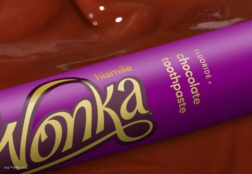 Зубная паста со вкусом шоколада Hismile Wonka Chocolate Toothpaste 60 g 2769739521 фото