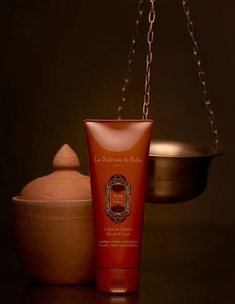 Гель для душа Аюрведа La Sultane de Saba Shower Cream Ayurvedic Amber Vanilla Patchouli 200 мл 2456236778 фото