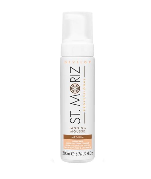 Мусс-автозагар (средний) St. Moriz Professional Self-Tanning Mousse Medium - 200 мл 1649337820 фото