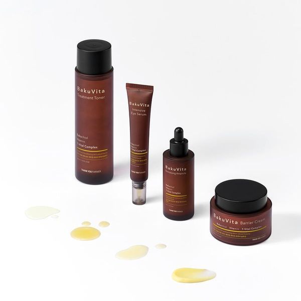 Зволожувальний тонер THANK YOU FARMER BaKuVita Treatment Toner 200 ml з бакучіолом і вітамінами C та E 2197527048 фото