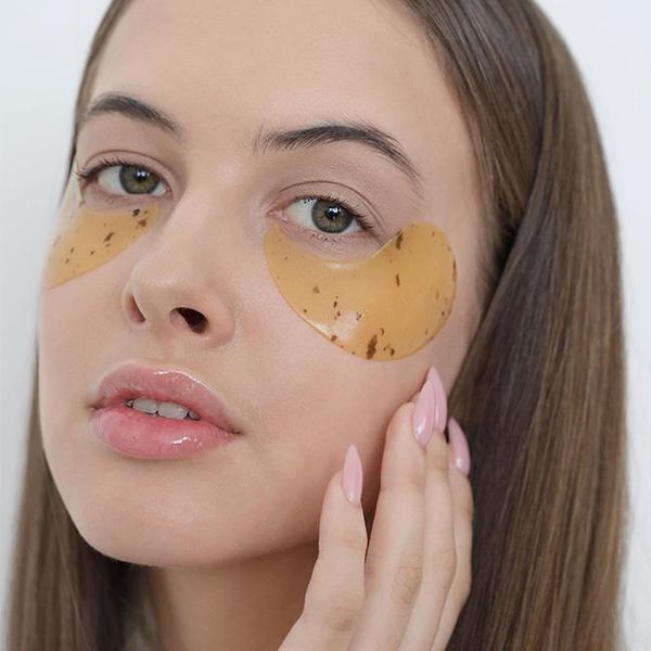 Trimay Gold Cocoon And Salmon Hydrogel Eye Patch Патчі з екстрактом кокона золотого шовкопряда та ікрою лосося 1323510998 фото