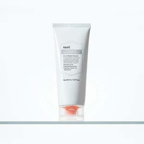 MINI Очищуюча маска з вітаміном з вітаміном С DEAR, KLAIRS Freshly Juiced Vitamin Mask Cleanser 20 мл 2680192720 фото