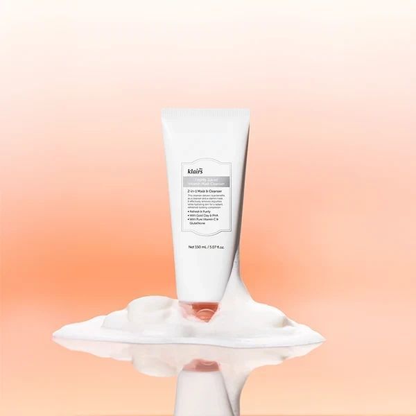 MINI Очищуюча маска з вітаміном з вітаміном С DEAR, KLAIRS Freshly Juiced Vitamin Mask Cleanser 20 мл 2680192720 фото