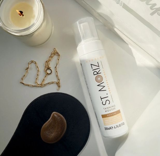 Мус-автозагар (середній) St. Moriz Professional Self-Tanning Mousse Medium- 200 мл 1649337820 фото