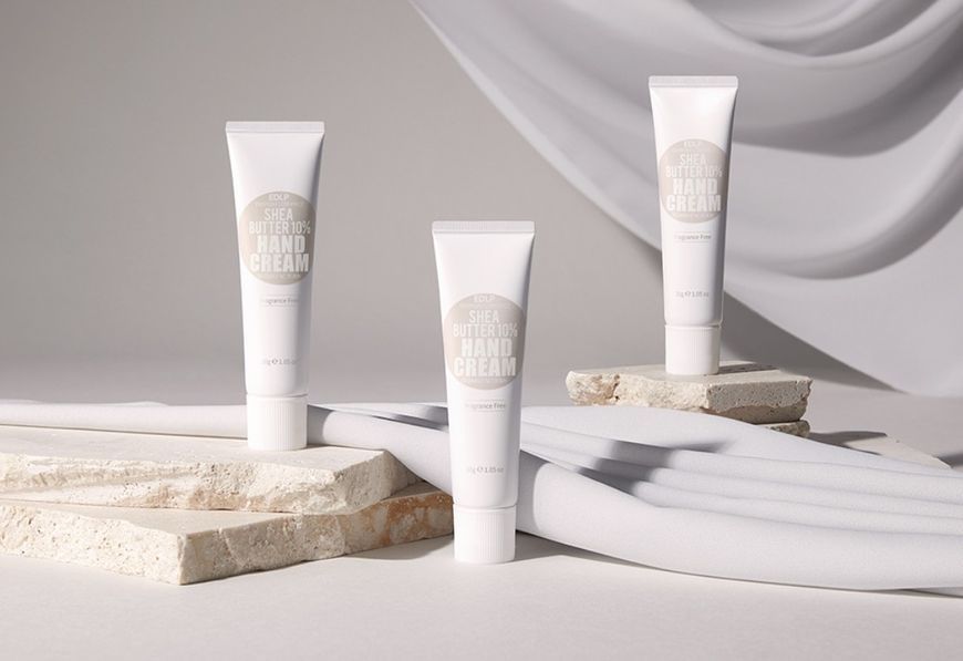 Крем для рук без аромата Derma Factory Shea Butter 10% Hand Cream Fragrance Free 30 г 2889351199 фото