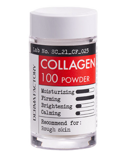 Косметический порошок 100% Коллаген добавка к уходовым средствам Derma Factory Collagen 100 powder, 5 g 000611 фото