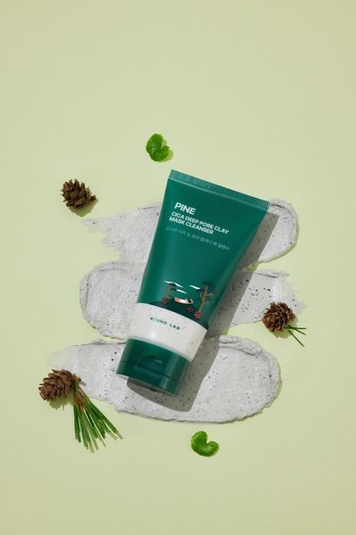 Глиняная маска-пенка для умывания с экстрактом игл сосны ROUND LAB Pine Cica Deep Pore Clay Mask Cleanser 150 ml 2949736088 фото