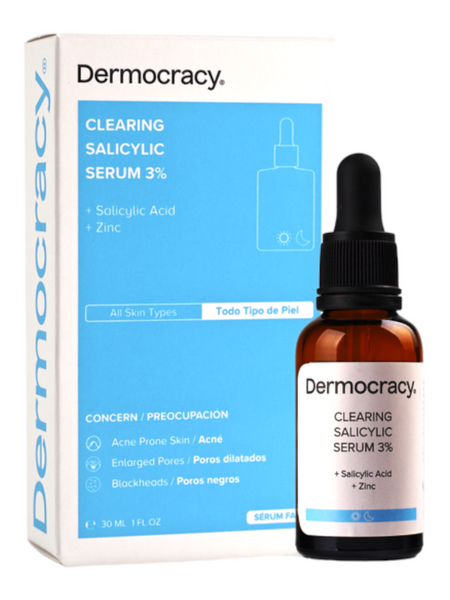 Сироватка із саліциловою кислотою Dermocracy Clearing Salicylic Serum 3%, 30 ml 001265 фото