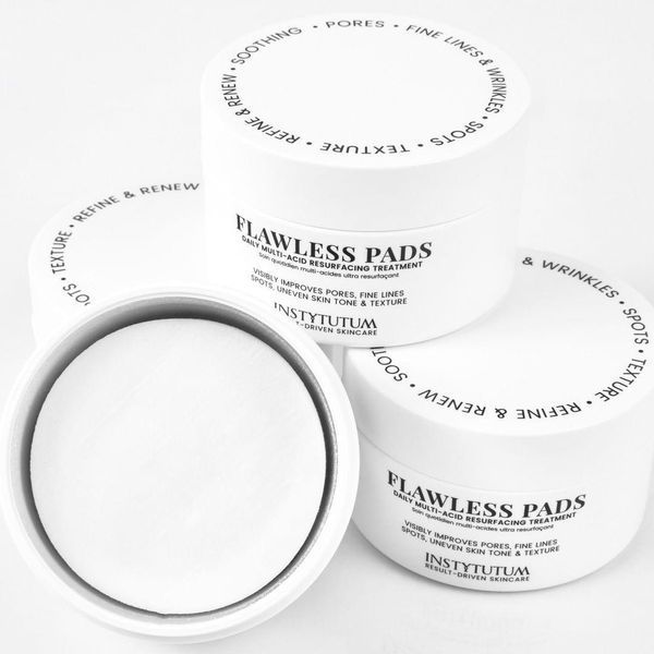 Відновлюючі пілінг пади INSTYTUTUM Flawless Pads 60 шт. 2522345807 фото