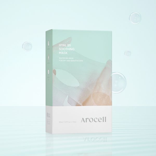 Успокаивающая маска Arocell 10 Hyal B5 Soothing Mask 30 мл с пантенолом и гиалуроновой кислотой 2854055852 фото