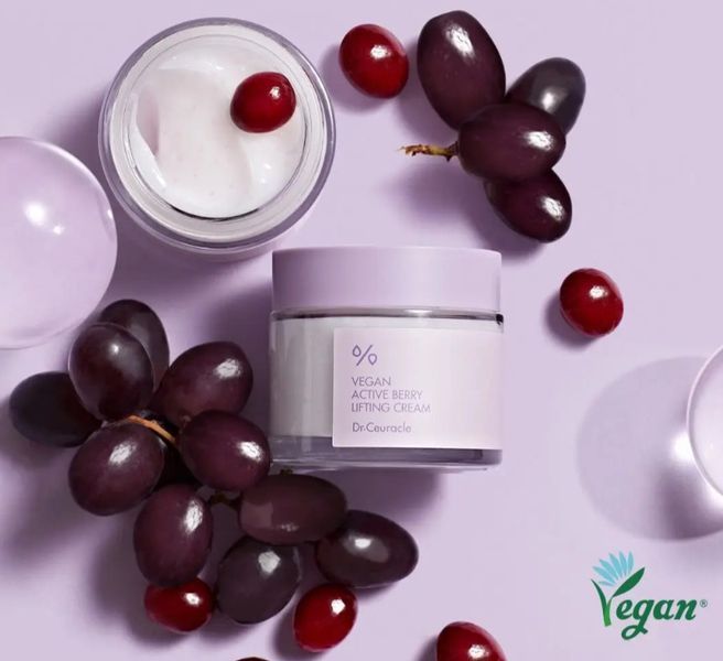 Dr.Ceuracle Vegan Active Berry Lifting Cream - Ліфтинг крем-гель з ресвератролом та екстрактом журавлини, 75 г 1783324072 фото