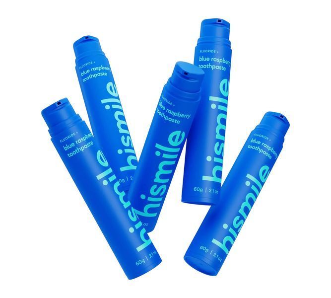 Зубная паста со вкусом голубой малины Hismile Blue Raspberry Toothpaste 60 g 2769871968 фото