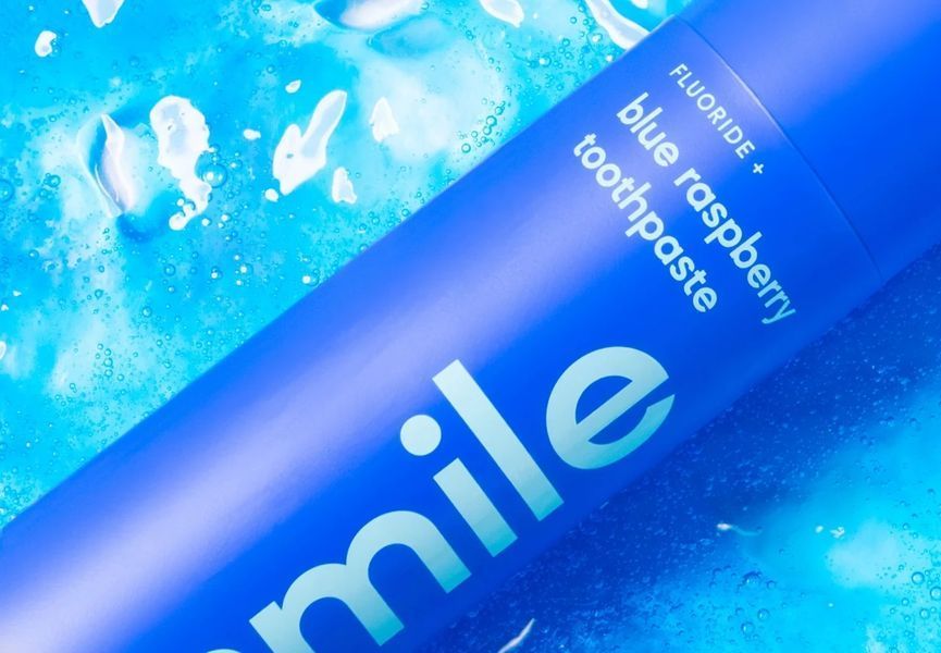 Зубная паста со вкусом голубой малины Hismile Blue Raspberry Toothpaste 60 g 2769871968 фото