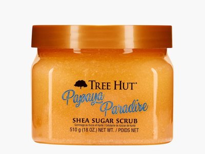 TREE HUT Papaya Paradise Sugar Scrub, 510 g - Органічний цукровий скраб для тіла "Райська Папайа" TH09 фото