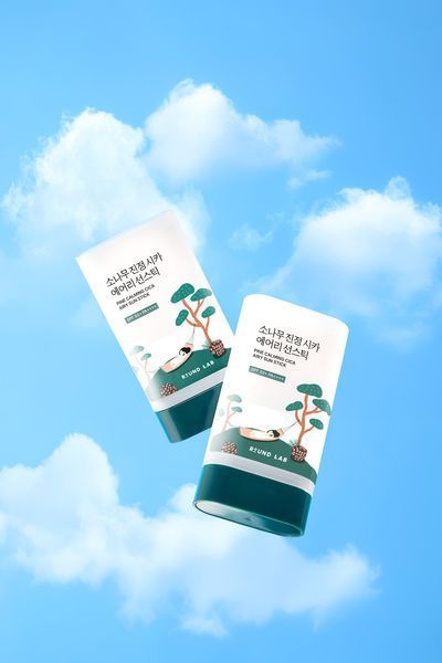 Солнцезащитный стик с экстрактом игл сосны ROUND LAB Pine Calming Cica Airy Sun Stick 19 g 2949764619 фото