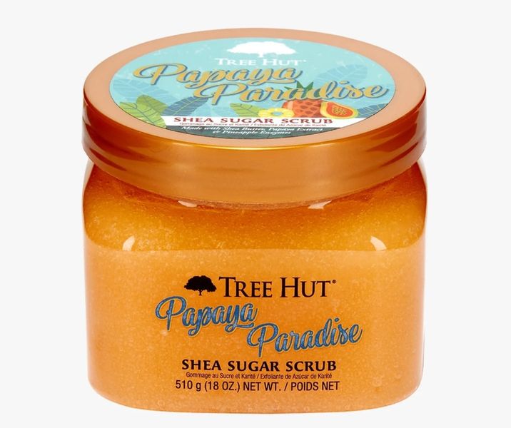 Tree Hut Papaya Paradise Sugar Scrub, 510 g - Органический сахарный скраб для тела "Райская Папайя" TH09 фото