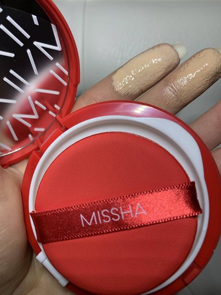 Тональный кушон с матовым финишем Missha Velvet Finish Cushion SPF50 + / PA +++ №23 1240025634 фото