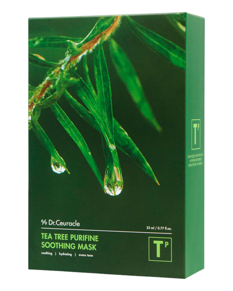 Успокаивающая маска с экстрактом чайного дерева Dr.Ceuracle Tea Tree Purifine Soothing Mask 001040 фото