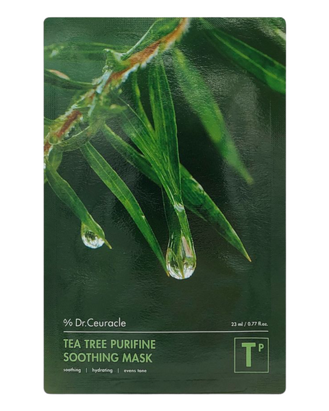 Успокаивающая маска с экстрактом чайного дерева Dr.Ceuracle Tea Tree Purifine Soothing Mask 001040 фото