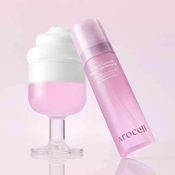 Бульбашкова сироватка-маска з колагеном Arocell Collagen Bubble Serum Mask 90 мл 3092042146 фото