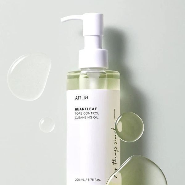 Гідрофільна олія для чутливої шкіри Anua Heartleaf Pore Control Cleansing Oil 200 мл 2590774375 фото