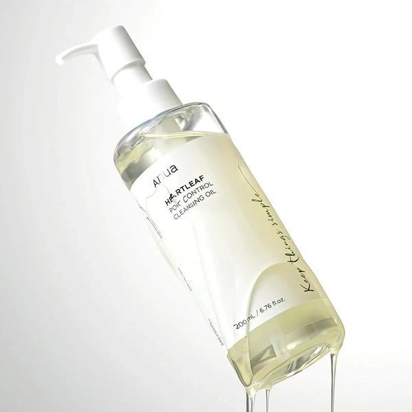 Гідрофільна олія для чутливої шкіри Anua Heartleaf Pore Control Cleansing Oil 200 мл 2590774375 фото