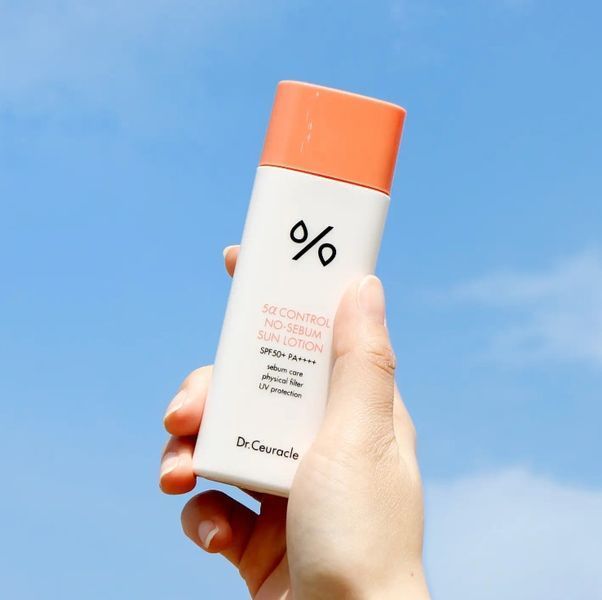 Dr.Ceuracle 5&alpha; Control No Sebum Sun Lotion SPF50++++, Себорегулирующий солнцезащитный лосьон для жирной кожи 1734048274 фото