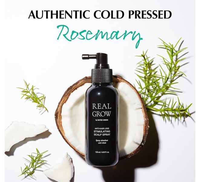 Спрей від випадіння волосся RATED GREEN Real Grow Anti-Hair Loss Stimulation Scalp Spray 120 мл 2437912876 фото