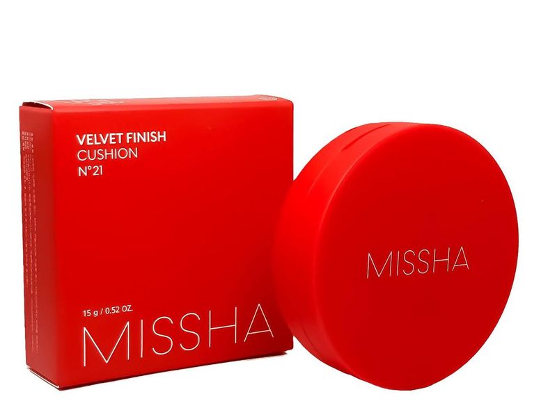 Тональный кушон с матовым финишем Missha Velvet Finish Cushion SPF50 + / PA +++ №23 1240025634 фото