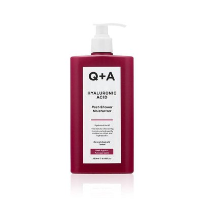 Q+A Hyaluronic Acid Post-Shower Moisturiser - Зволожуючий крем для тіла з гіалуроновою кислотою 000246 фото