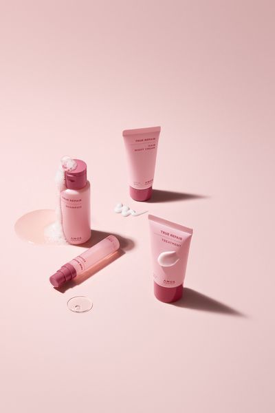 Набір мініатюр для сухого та пошкодженого волосся AMOS Professional True Repair Trial Kit 2914182037 фото
