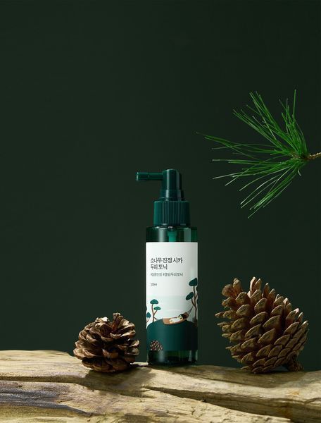 Успокаивающий тоник для кожи головы ROUND LAB Pine Calming Cica Scalp Tonic 100 ml с экстрактом игл сосны 2949886036 фото