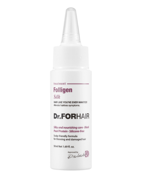 Dr.FORHAIR Folligen Silk Treatment, 50 мл - Восстанавливающая маска-кондиционер для поврежденных волос 001041 фото