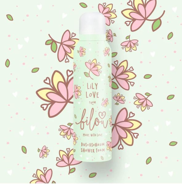 Bilou Lily Love Shower Foam - Пінка для душу "Квіткова ваніль" 200 мл 013B фото