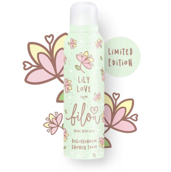 Bilou Lily Love Shower Foam - Пенка для душа "Цветочная ваниль" 200 мл 013B фото